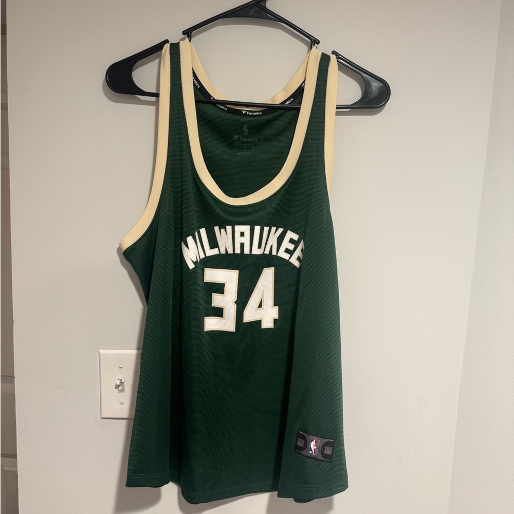 Green Milwaukee Basketball Jersey